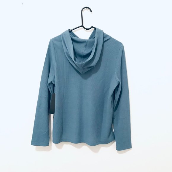 New Women's Pale Blue Hoodies by ZOE + PHOEBE - Picture 2 of 5